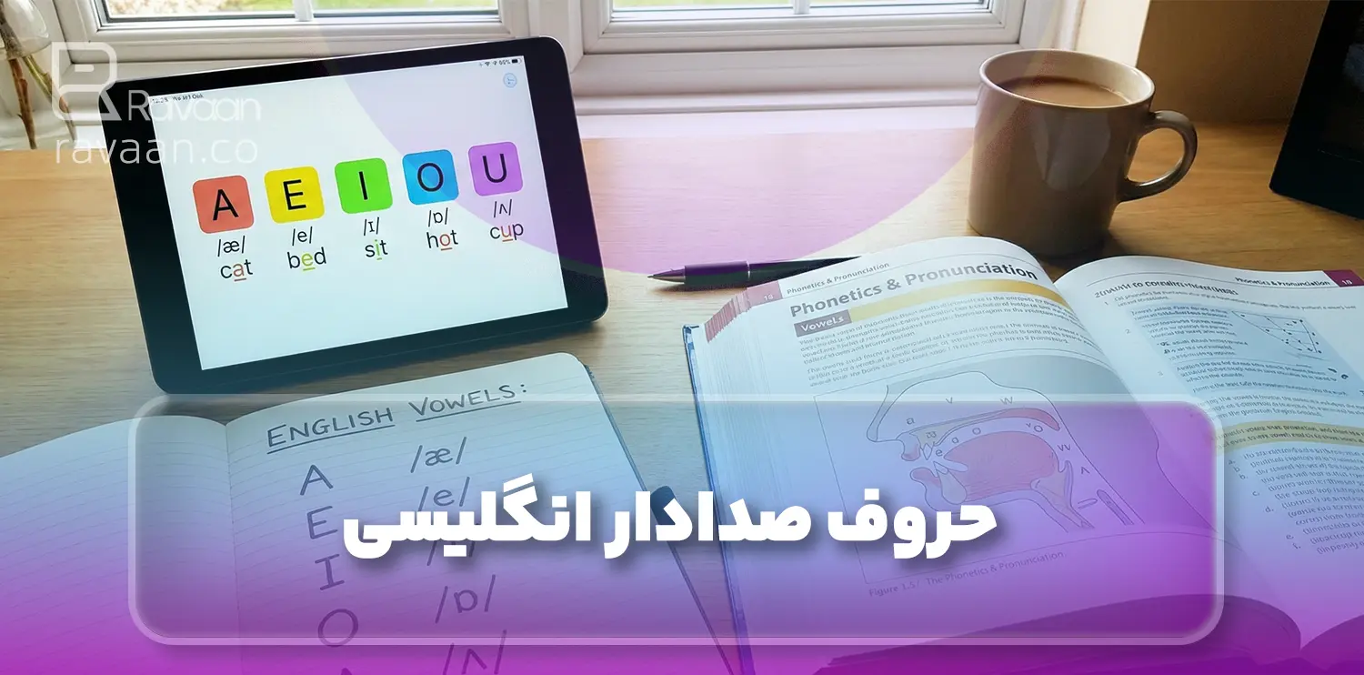 حروف صدادار انگلیسی