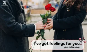 مثال شماره چهار متن دوست دارم انگلیسی