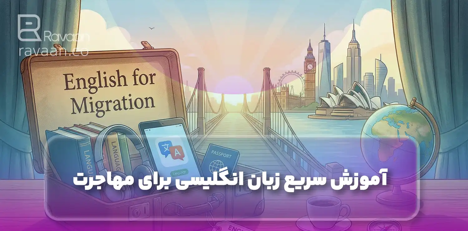 آموزش سریع زبان انگلیسی برای مهاجرت