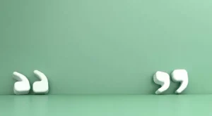 کاربرد نقل قول در انگلیسی