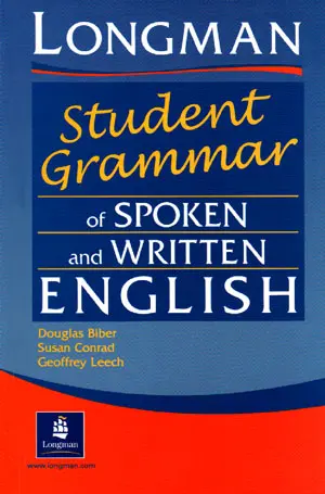 کتاب Longman student Grammar of spoken and written English