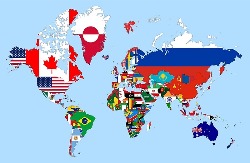 لیست اسامی کشورها به انگلیسی به همراه ملیت