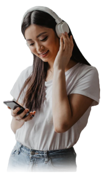 گوش دادن به اهنگ