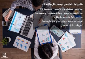 استفاده از زبان انگلیسی در محیط کار