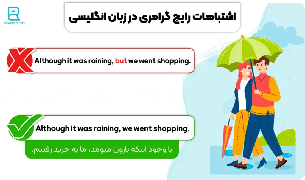 اشتباهات رایج گرامری در زبان انگلیسی