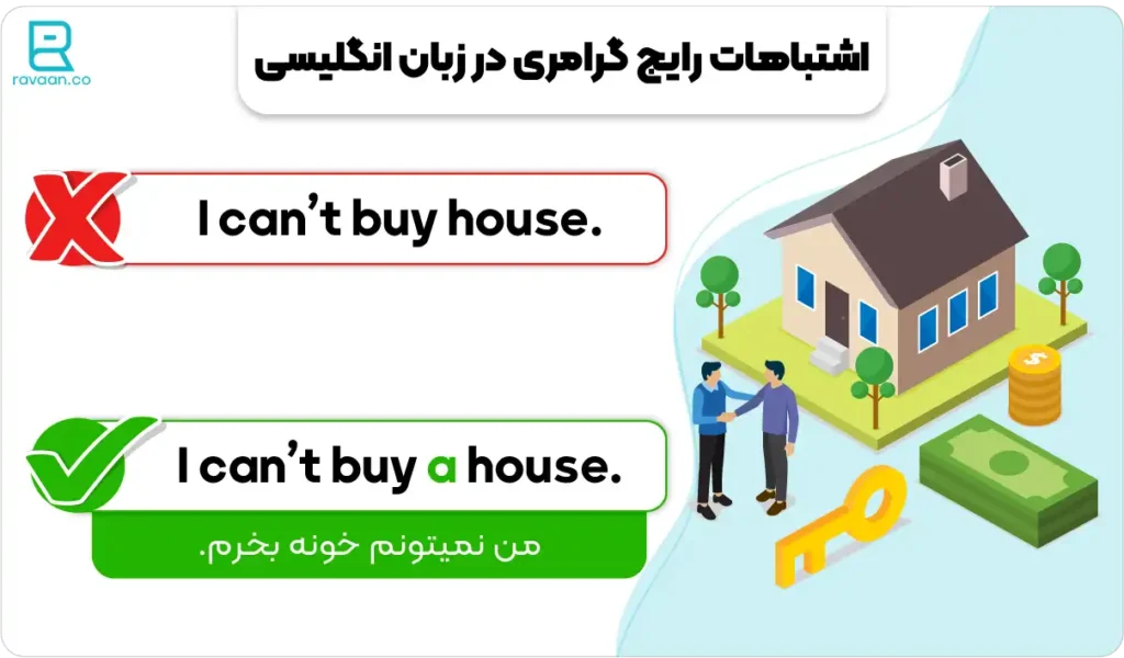 اشتباهات رایج گرامری در زبان انگلیسی