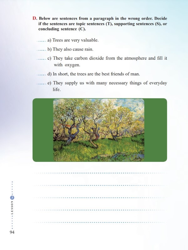 صفحه 94 درس سوم زبان انگلیسی دوازدهم
