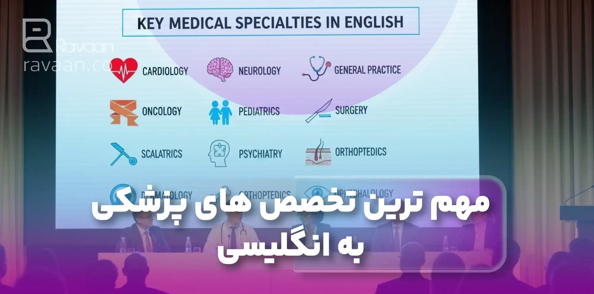 مهم‌ ترین تخصص‌ های پزشکی به انگلیسی