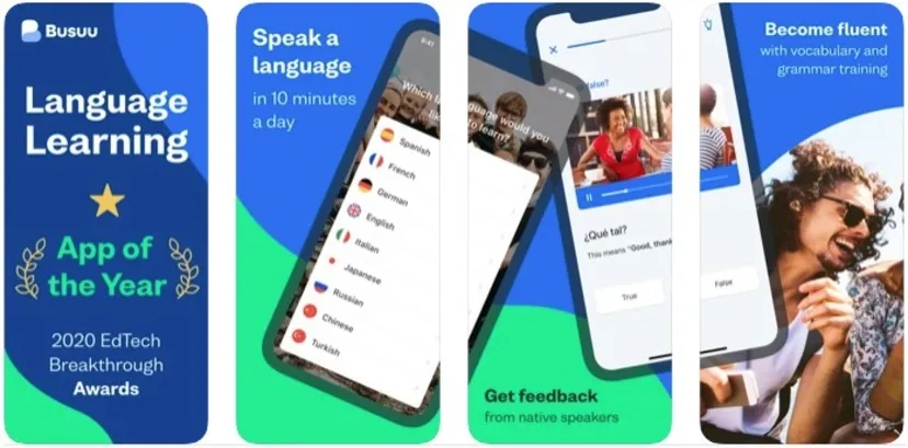 برنامه Busuu